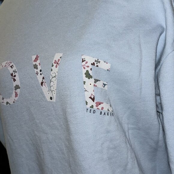 Ted Baker Blue Long Sleeve Sweater Love - Picture 4 of 10